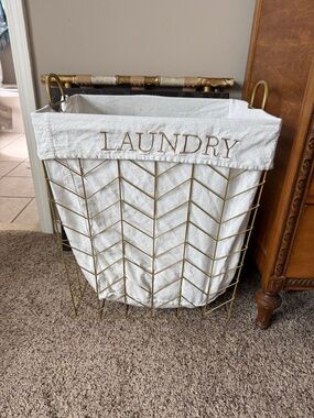 Threshold Storage  or laundry Basket